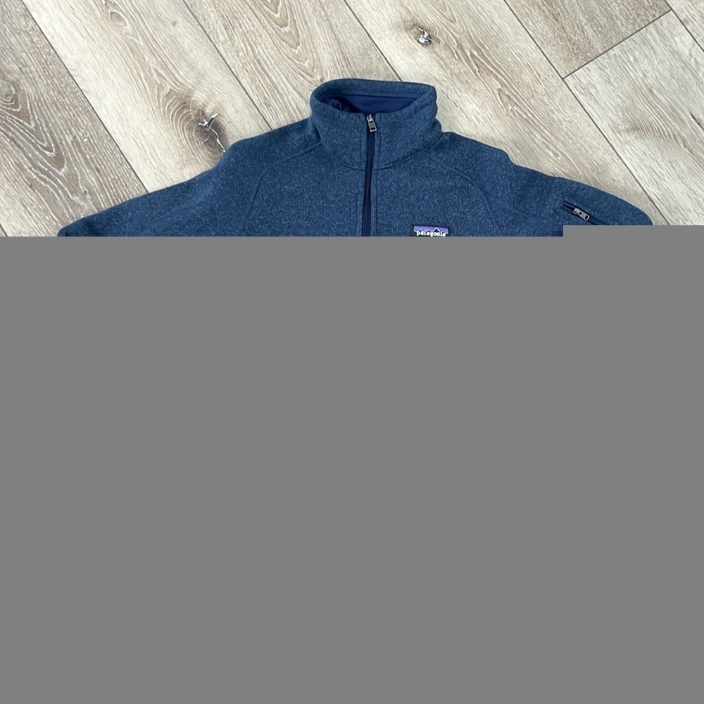 Patagonia Better Sweater 1/4 Zip Navy Blue
